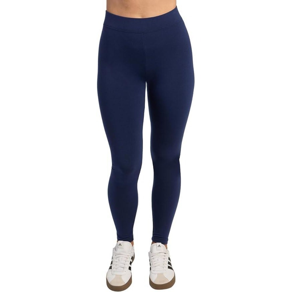 Woolx Stella Women Large Leggings Blue Merino Wool Blend Base Layer Pants